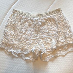 Lace shorts